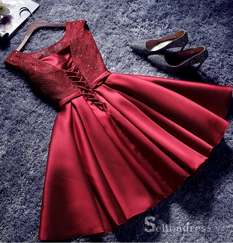 Cheap burgundy prom dresses online