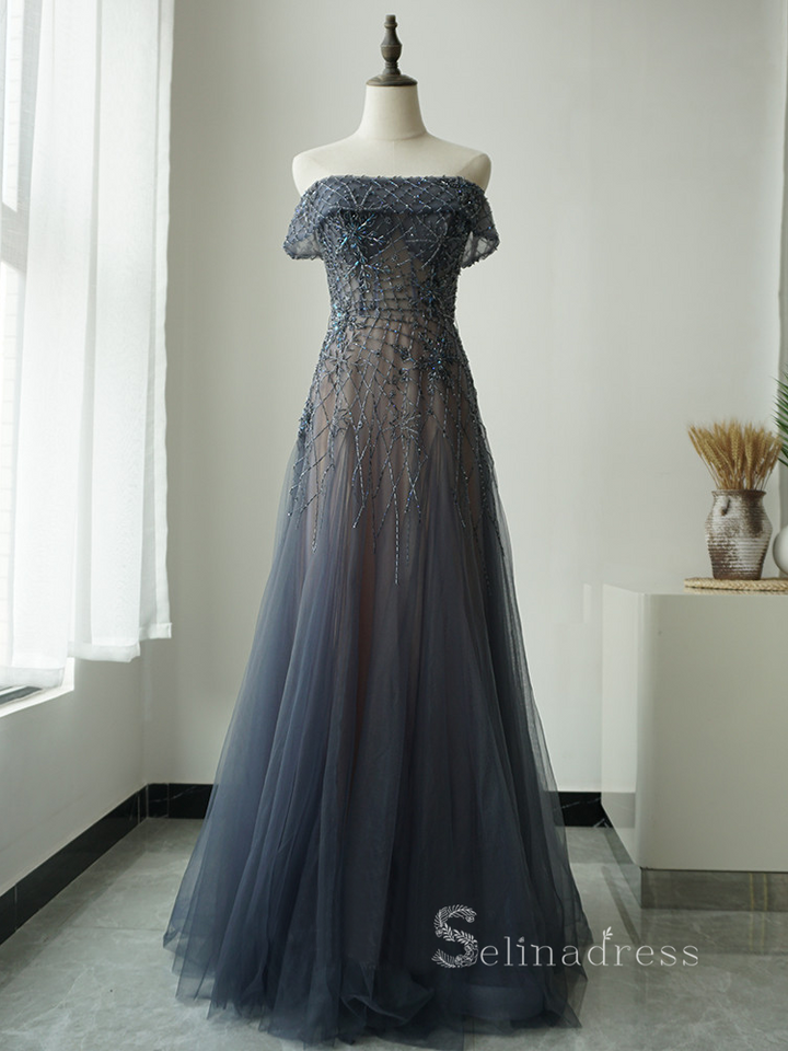 Formal/Evening Dresses  tagged "COLORS_ Ink Blue"  SELINADRESS