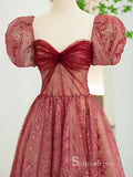 A-line Sweetheart Princess Prom Dress Long Evening Dresses GKF015|Selinadress