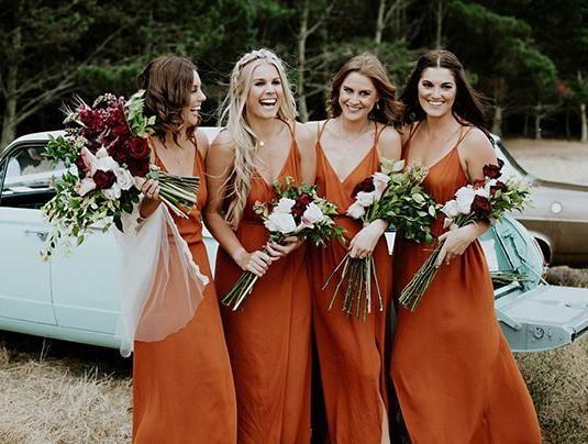 Bride Sunset Orange Bridesmaid Dresses Best Orange Bridesmaid Dresses 2022: From Tangerine Orange To Romantic Bride Sunset Orange Bridesmaid Dresses Best Orange Bridesmaid Dresses 2022: From Tangerine Orange To Romantic