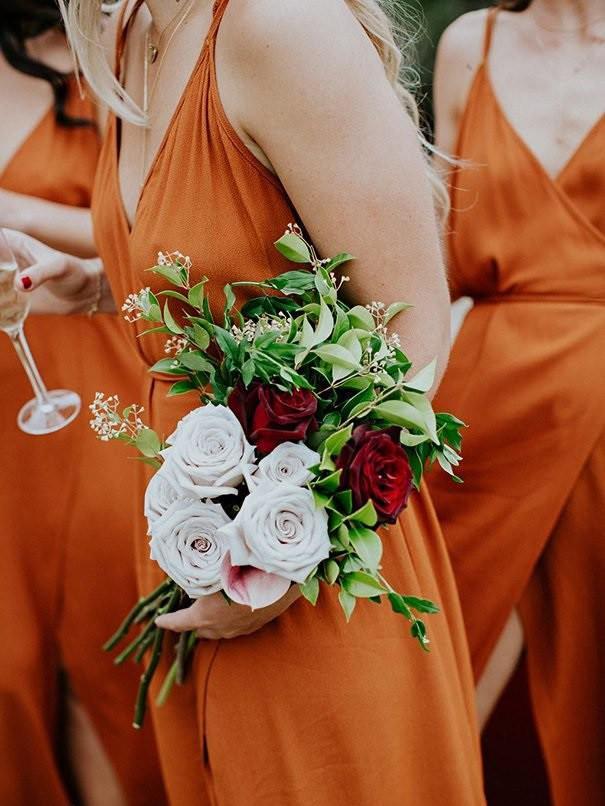 Customized Admirable Bridesmaid Dress Cheap Orange Bridesmaid Dresses BRK015 SELINADRESS Customized Admirable Bridesmaid Dress Cheap Orange Bridesmaid Dresses BRK015 SELINADRESS