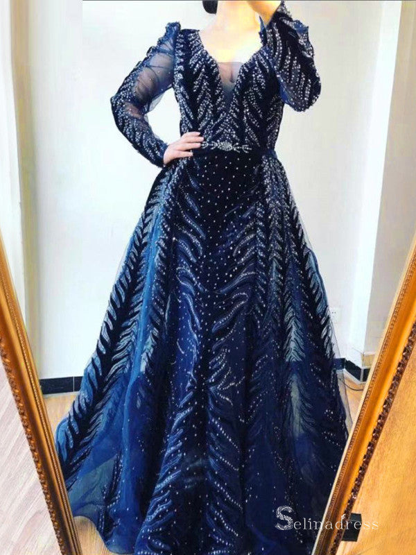 Burgundy Velvet Plus Size Long Prom Dress Luxury Evening Formal Gown SC043 - Us Size 2 / Blue Burgundy Velvet Plus Size Long Prom Dress Luxury Evening Formal Gown SC043 - Us Size 2 / Blue