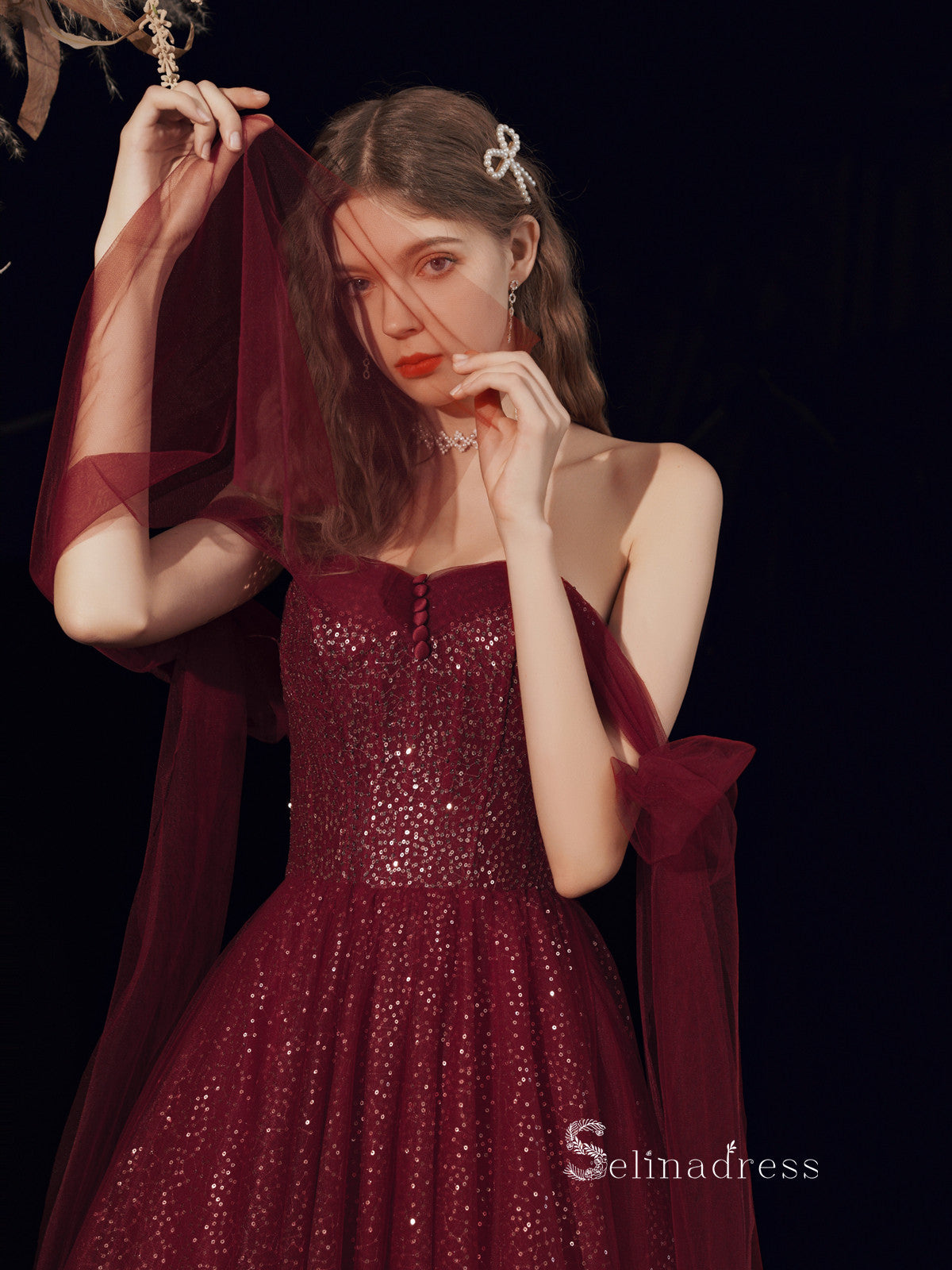 Chic A-line Off-the-shoulder Unique Long Prom Dresses Formal Gowns CBD121 Chic A-line Off-the-shoulder Unique Long Prom Dresses Formal Gowns CBD121