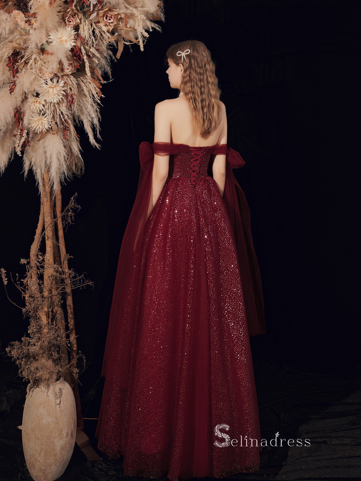 Chic A-line Off-the-shoulder Unique Long Prom Dresses Formal Gowns CBD121 Chic A-line Off-the-shoulder Unique Long Prom Dresses Formal Gowns CBD121
