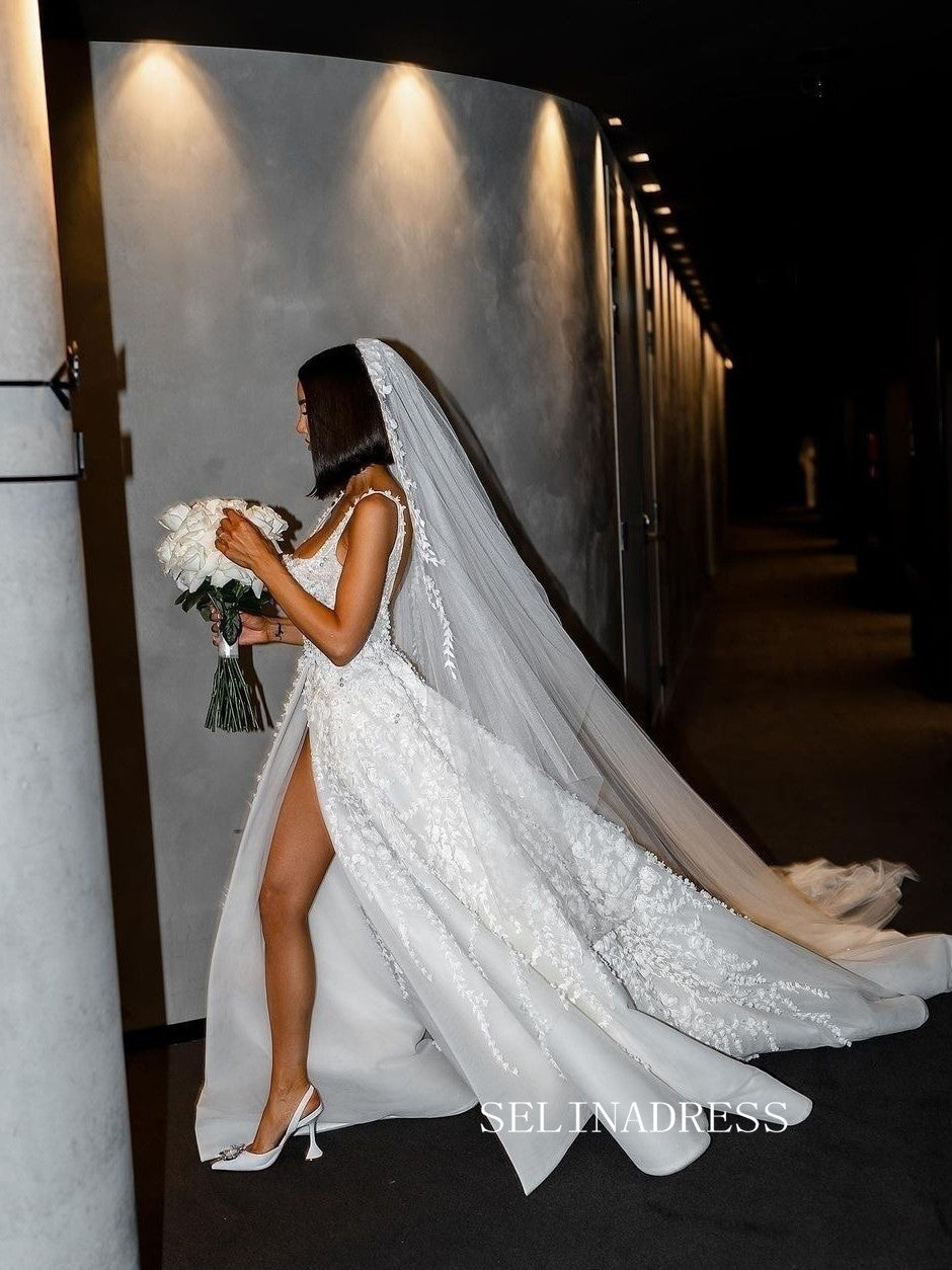 lace square neck wedding dress Boho Long Sleeve Chiffon The destination for all things Prom Square neck wedding dress with