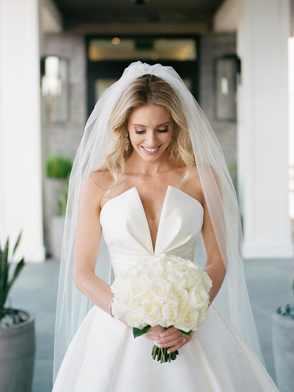 a line strapless wedding dresses Lace Bridal Ball Gown by Adrianna Papell 31317 Line Strapless Wedding Dress Minimalist Wedding Gown Strapless A
