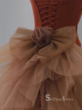Chic Mermaid Strapless Long Prom Dress Cheap Evening Gowns JKR010|Selinadress