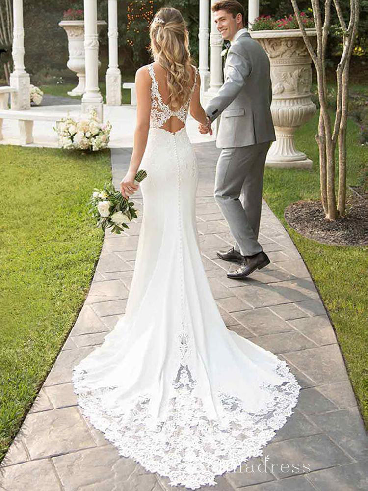 wedding dresses modest lace High Neck Long Sleeve Dress Stretch Lining Modest Wedding Dresses Grace