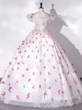 Chic Off-the shoulder Ball Gown Prom Dress Elegant Princess Dress Evening Dress #QWE051|Selinadress