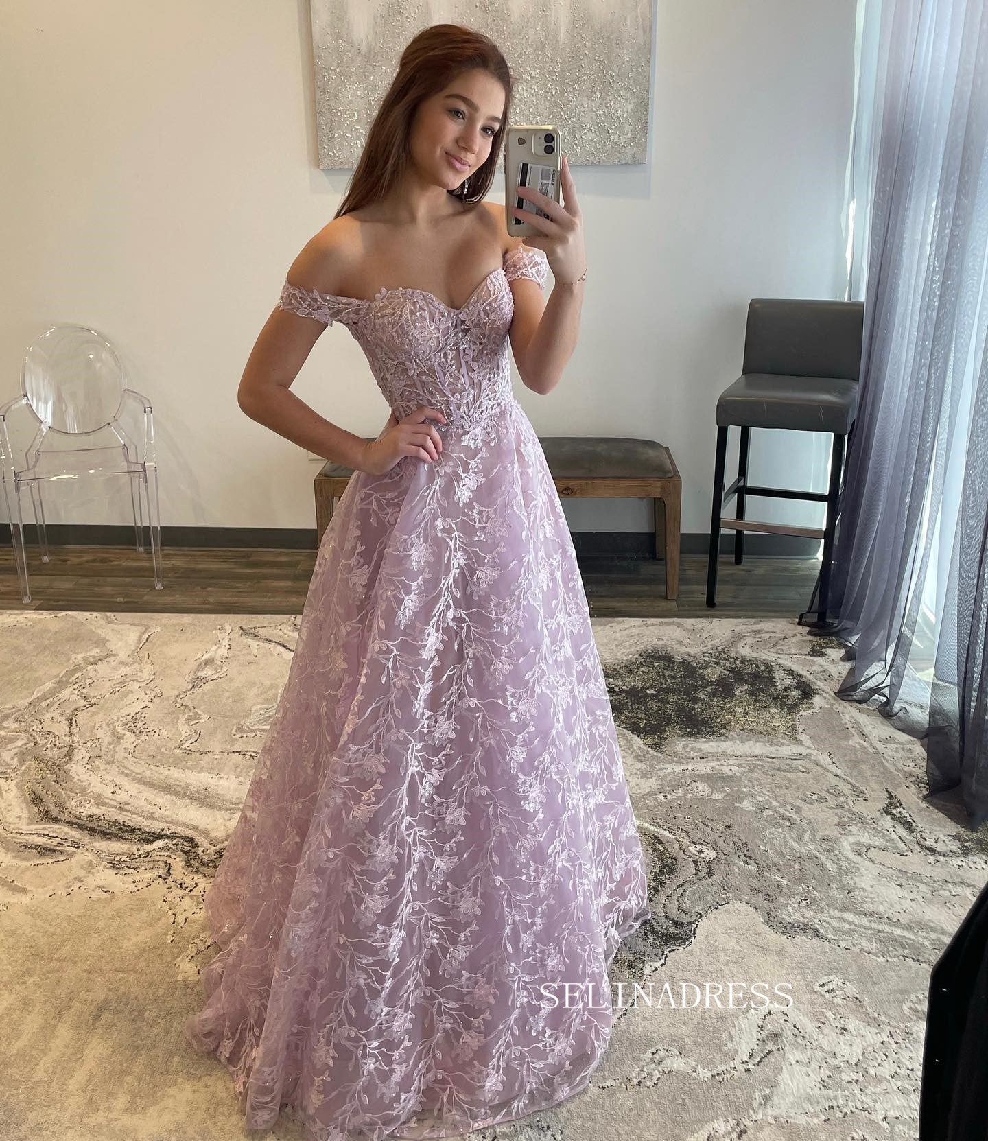 elegant purple prom dresses Steal the Spotlight: Embrace Elegance with a Dark Purple Prom Dress AMARRA