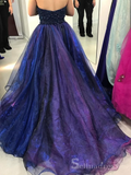 High Low Beautiful Burgundy Long Prom Dresses Asymmetrical Prom Dress/Evening Dress #SED187 | Selinadress