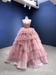 One Shoulder Beaded Long Prom Dress luxurious Ball Gown Evening Dress GRB294|Selinadress