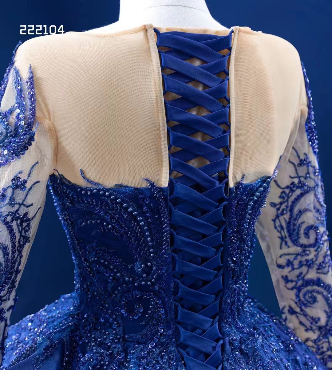long sleeve royal blue quince dress Exquisite Off The Shoulder Royal Blue Quinceanera Dresses
