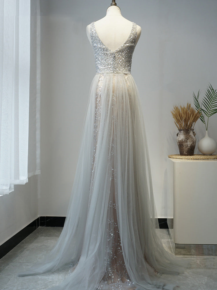 Selinadress Elegant Long Luxury Shawl Long Evening Dress Formal Gowns SELINADRESS Selinadress Elegant Long Luxury Shawl Long Evening Dress Formal Gowns SELINADRESS