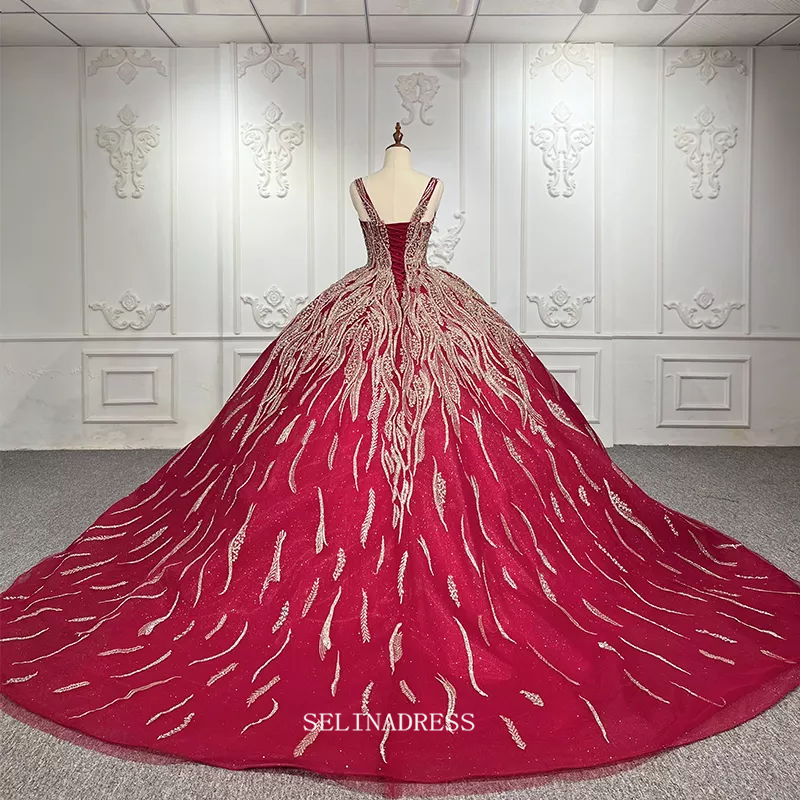 burgundy pageant dress Sherri Hill 57090 Prom Pageant Couture | Prom Dresses Orlando | Pageant Dresses | Homecoming dresses